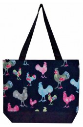 Large Tote Bag-ROH821/NAVY